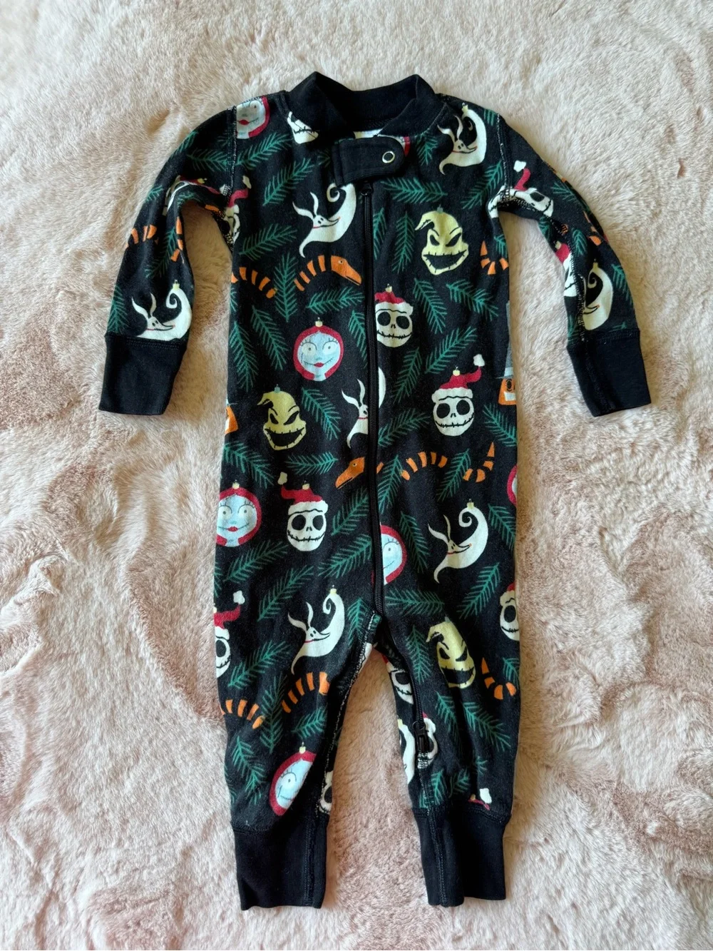 Hanna Andersson Disney Tim Burton's The Nightmare Before Christmas Sleeper